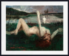 Lovis Corinth Print, Leda (1890)