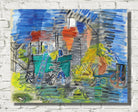 Le dépiquage bleu (1948) by Raoul Dufy