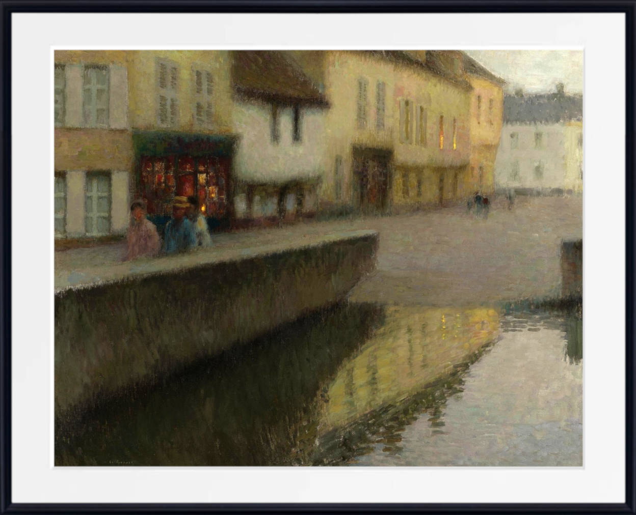 Henri Le Sidaner Print, The Mirror