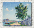 Francis Picabia Print, The poplar, sun effect, Villeneuve-sur-Yonne