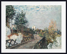 Alfred Sisley Print, The railway bridge (circa 1880)