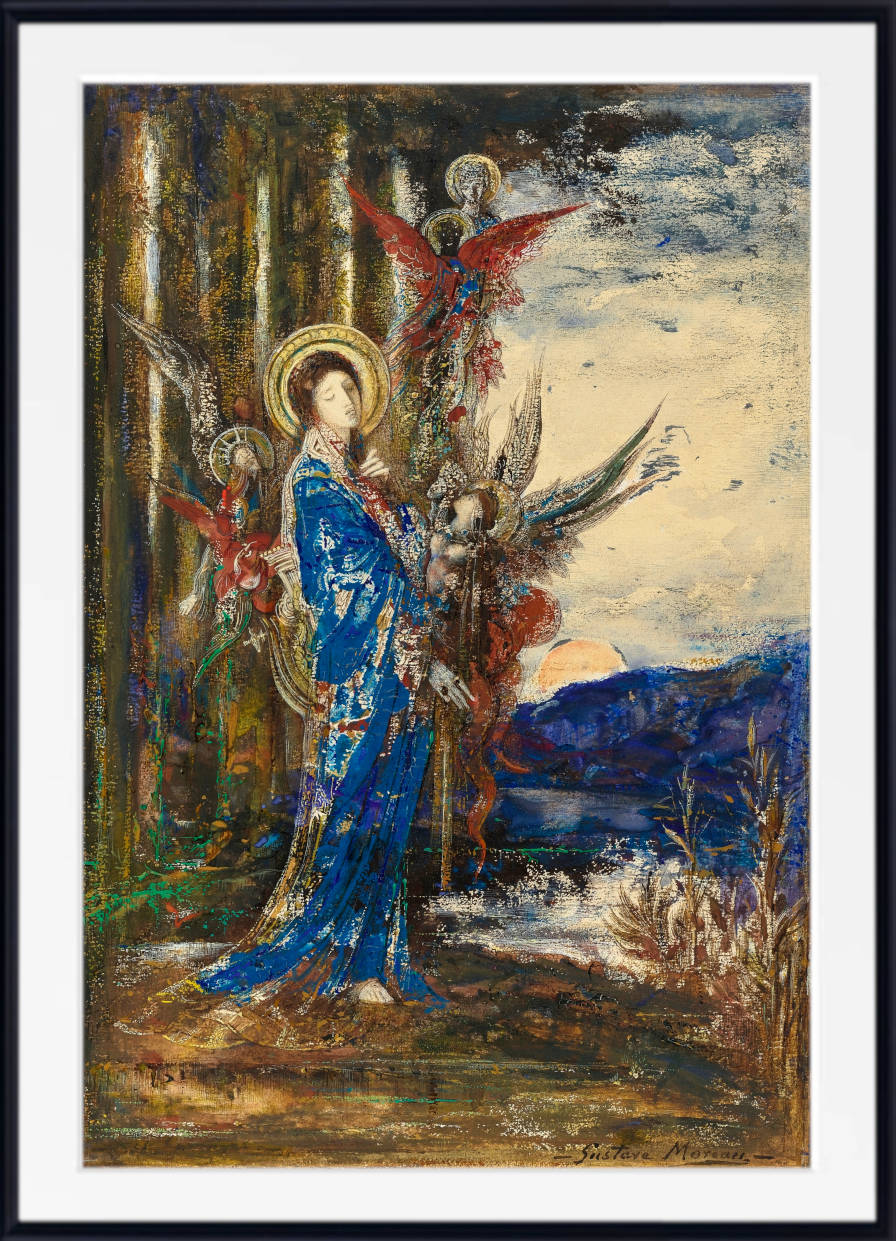 Gustave Moreau Print, The Trials