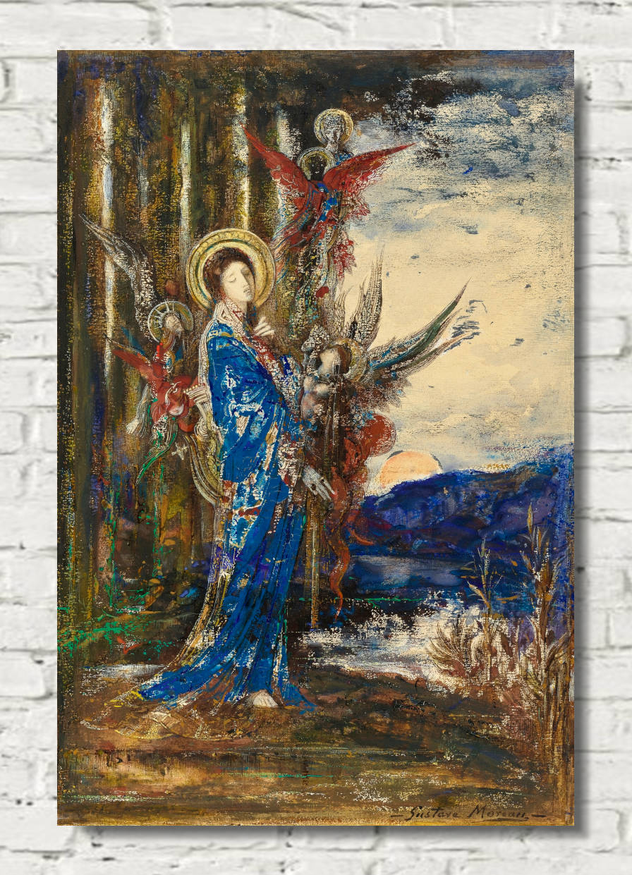 Gustave Moreau Print, The Trials – GalleryThane