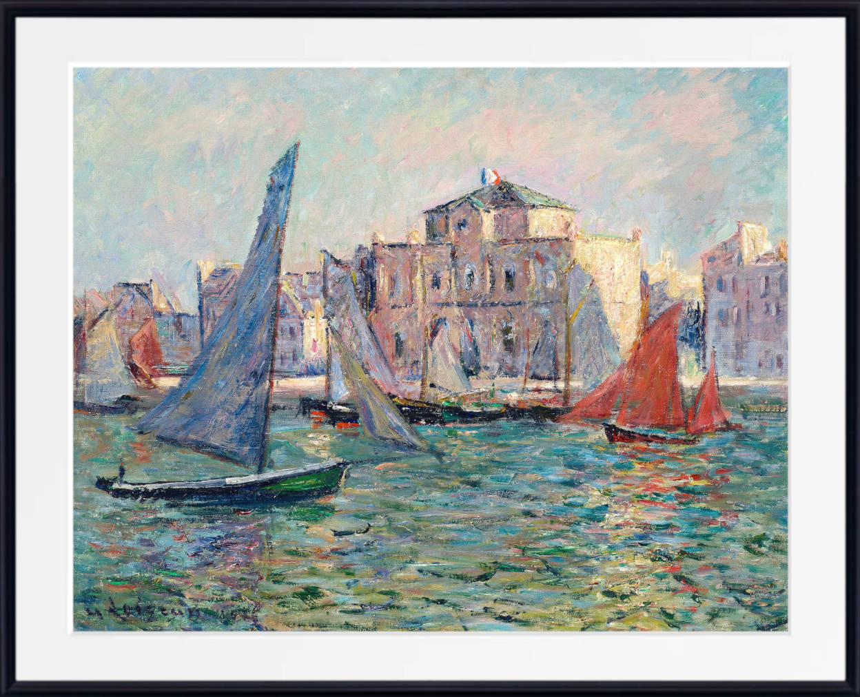 Gustave Loiseau Print, The Martigues (1913)