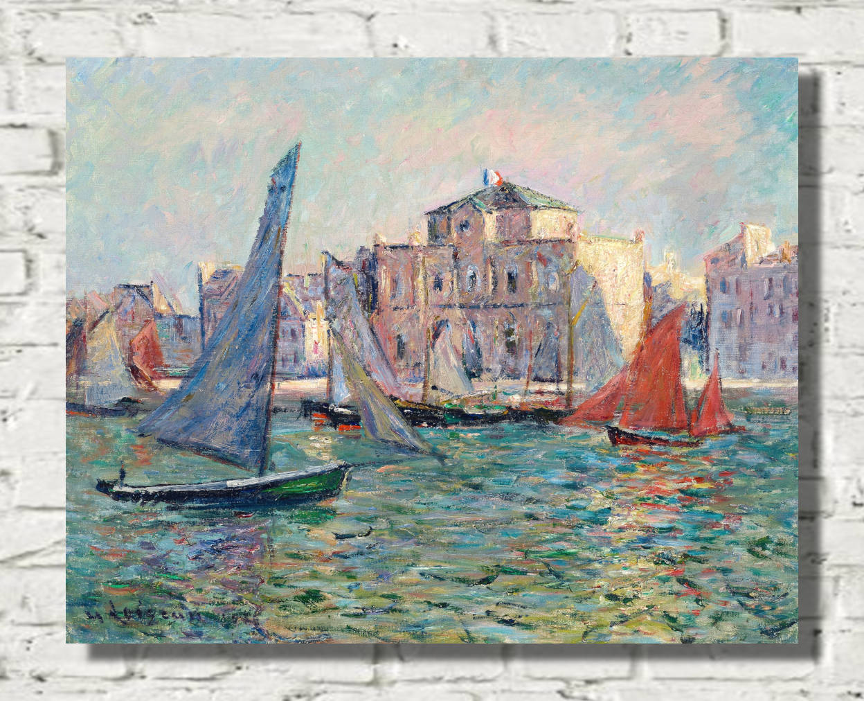 Gustave Loiseau Print, The Martigues (1913)