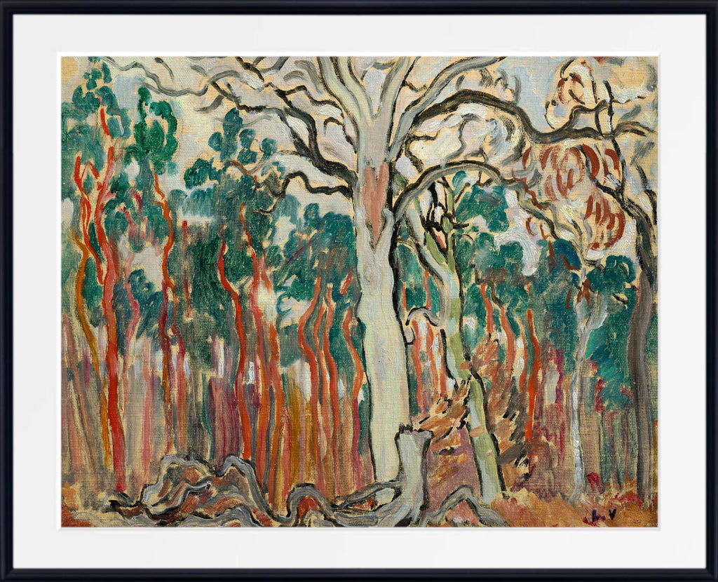 Trees in Sologne (1918) by Louis Valtat