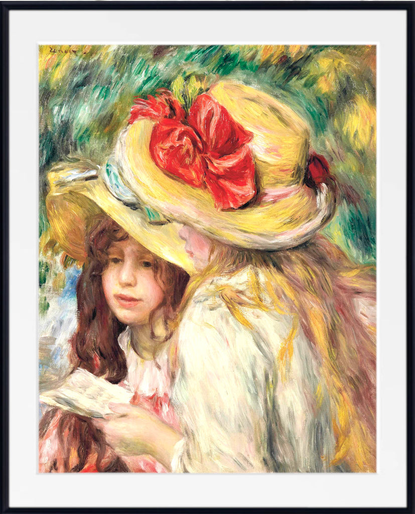 Renoir, Impressionist Fine Art Print, The Two Sisters