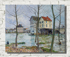 Alfred Sisley Print, The mills of Moret–Hiver (1890)