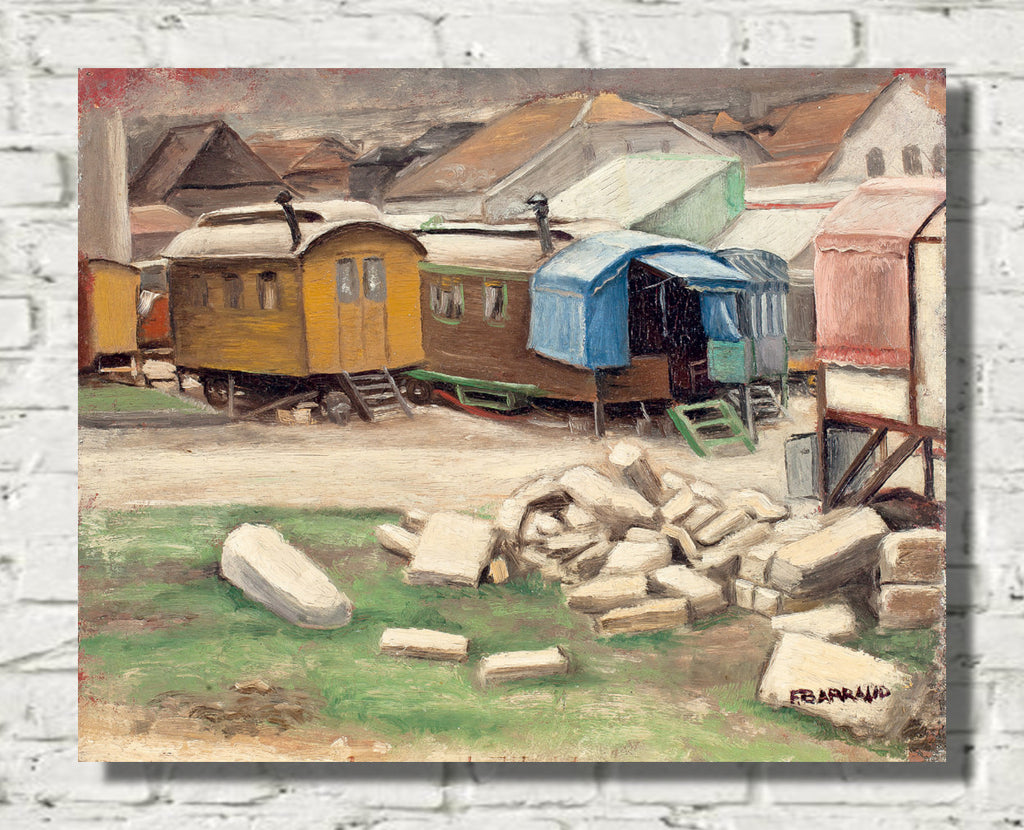 The trailers (Les roulottes) by Francois Barraud