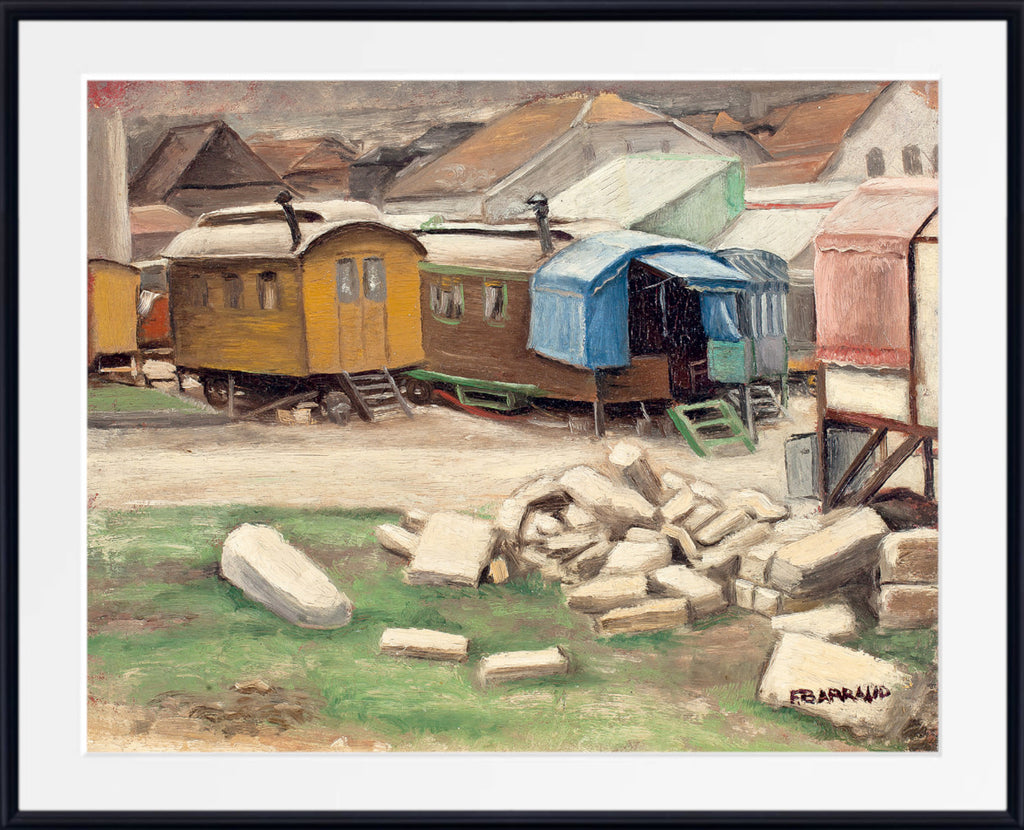 The trailers (Les roulottes) by Francois Barraud