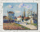 Gustave Loiseau Print, The village of Mareil (1911)