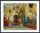 Marie-Louise Pierrepont Print, Living Room with Fireplace