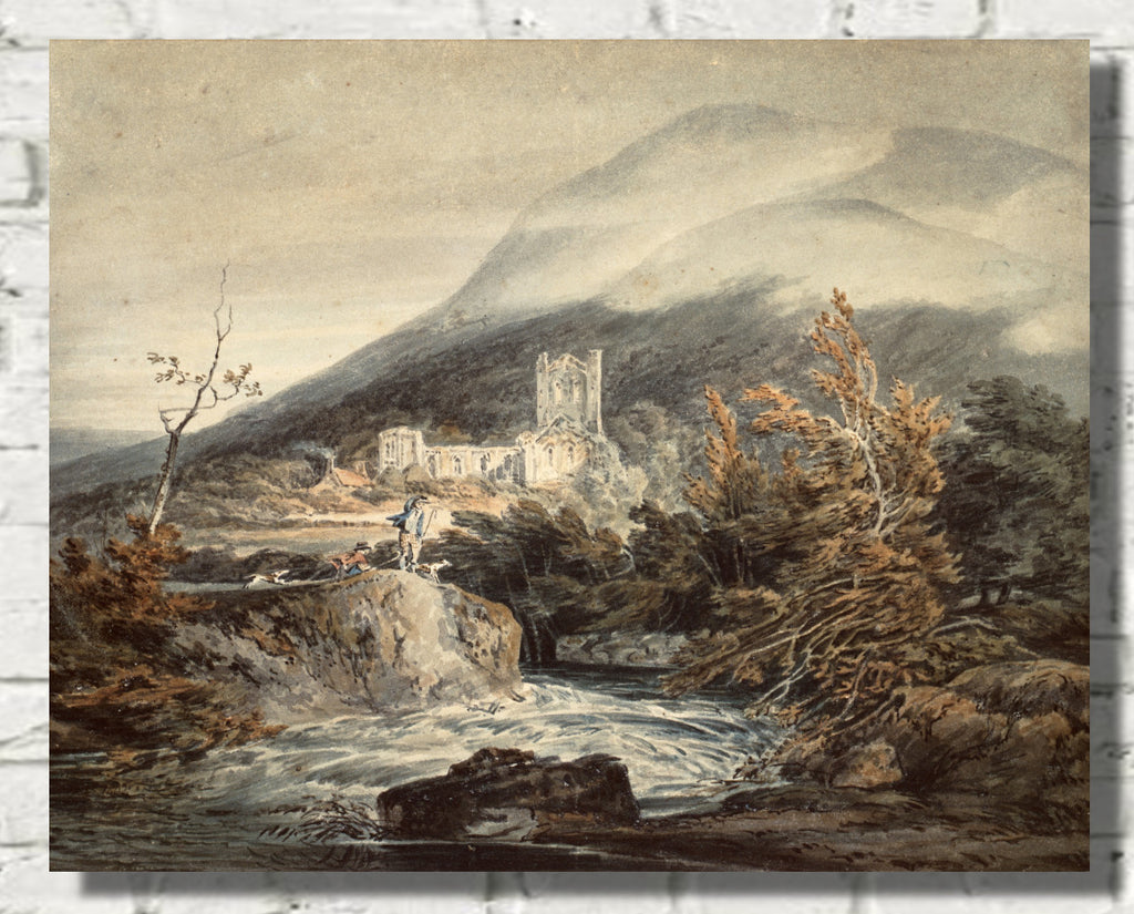 Llanthony Abbey, Monmouthshire by William Turner
