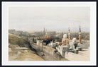 Looking west in Cairo, David Roberts Fine Art Print