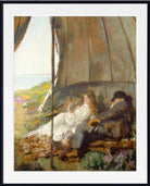 William Orpen Print, Looking at the Sea (1912)