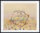 Landscape with a branch (Self-portrait) (1982) by Tiit Paasuke
