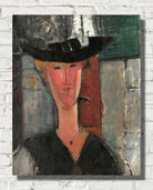 Amedeo Modigliani Wall Art Print, Madam Pompadour (1915)