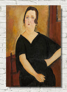 Amedeo Modigliani Print : Madame Amédée (Woman with Cigarette) 1918