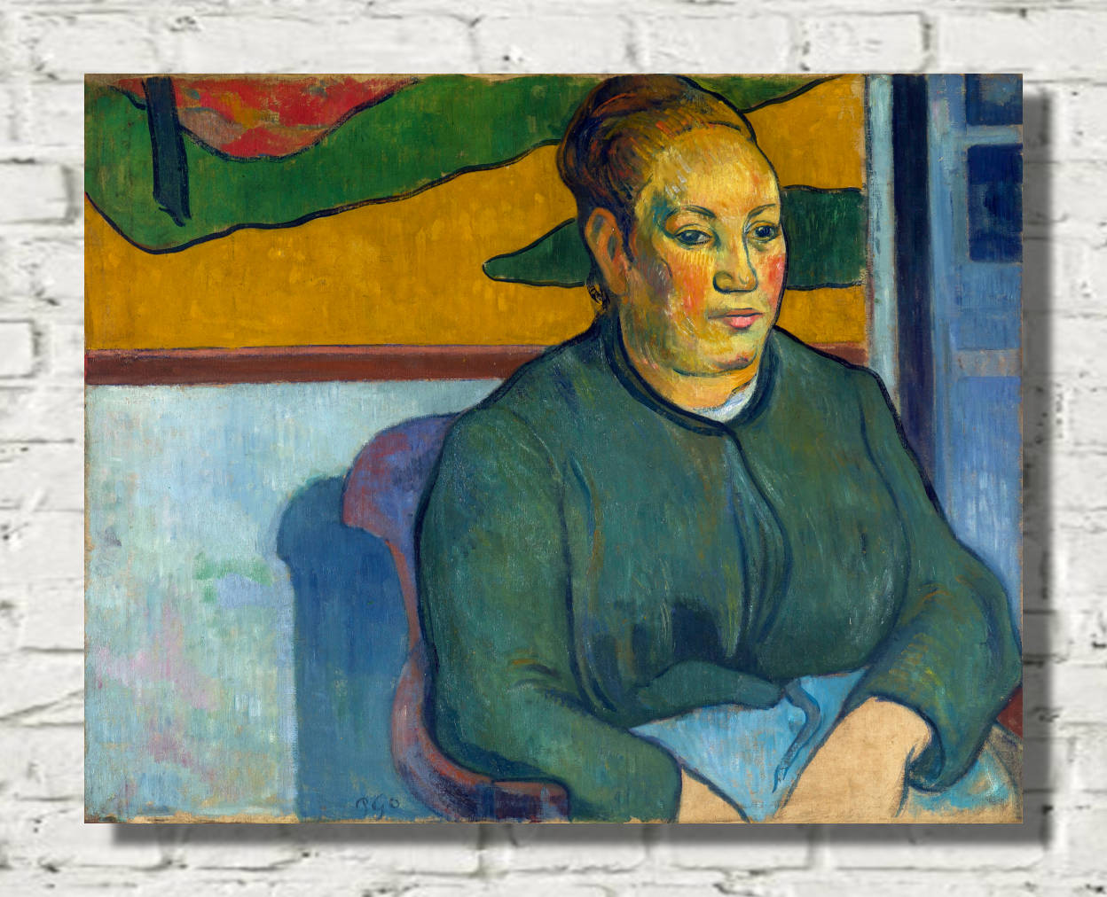 Paul Gauguin Print : Madame Roulin (1888)