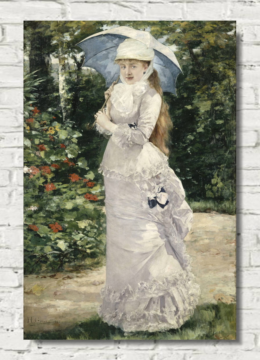 Henri Gervex Print, Madame Valtesse de la Bigne