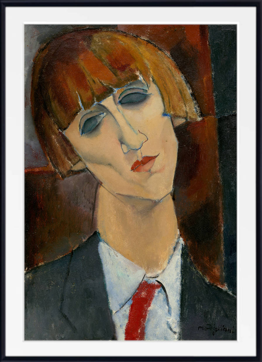 Amedeo Modigliani Fine Art Print : Madame Kisling