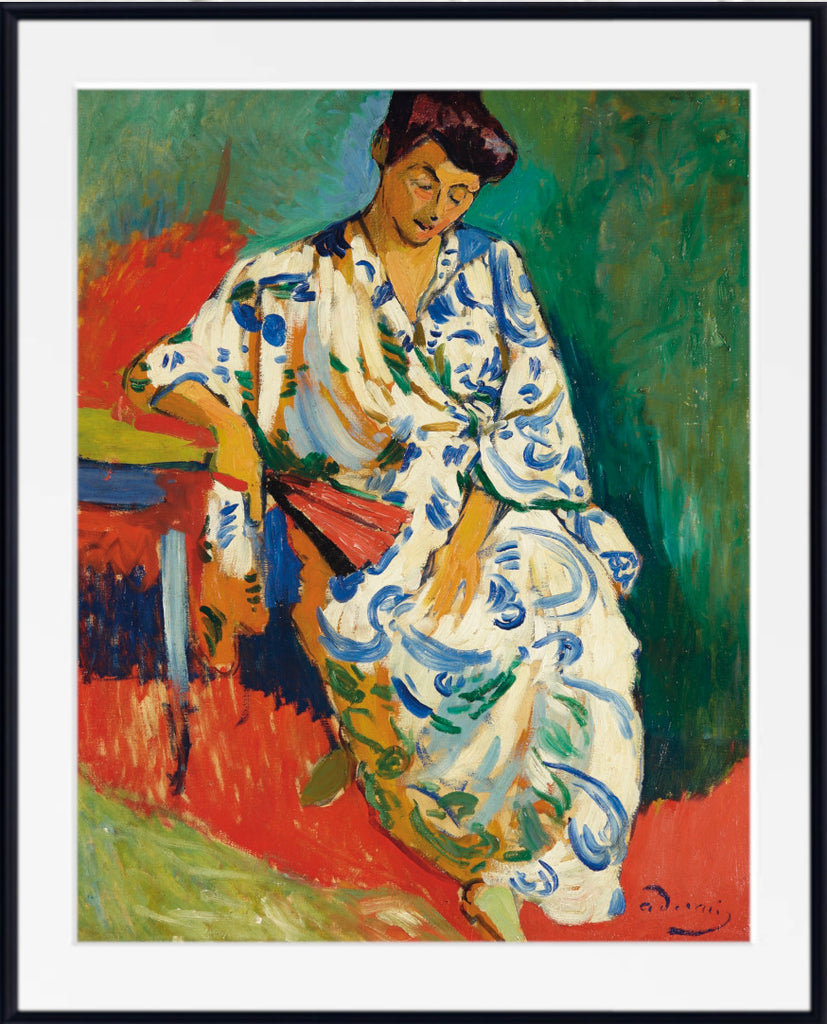 Madame Matisse, by André Derain
