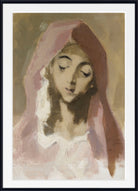 Helene Schjerfbeck Fine Art Print, Madonna de la Charité