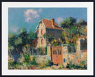 Gustave Loiseau Print, House with Pink Gate, Pontoise Surroundings (1910)