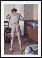 Gustave Caillebotte Fine Art Print : Man at his Bath