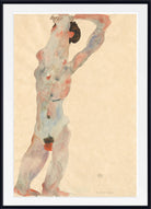 Egon Schiele Fine Art Print, Male Nude