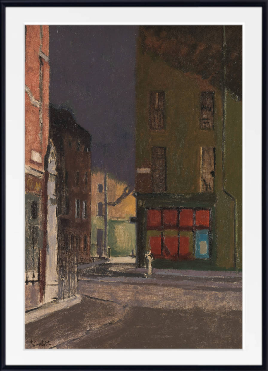 Walter Sickert Post-Impressionist Fine Art Print : Maple Street London