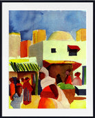August Macke Print, Market in Tunis