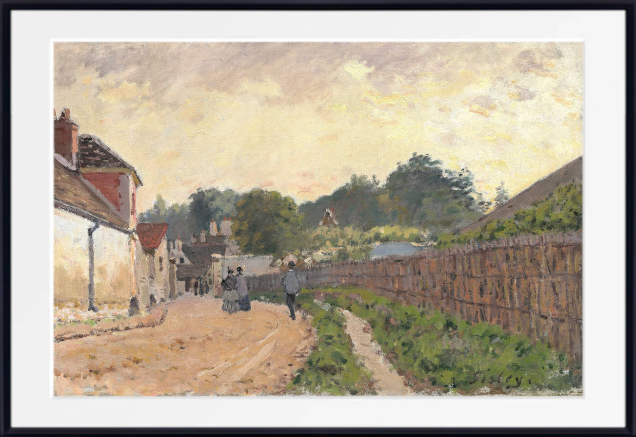 Alfred Sisley Print, Marly-le-Roi (c. 1875)