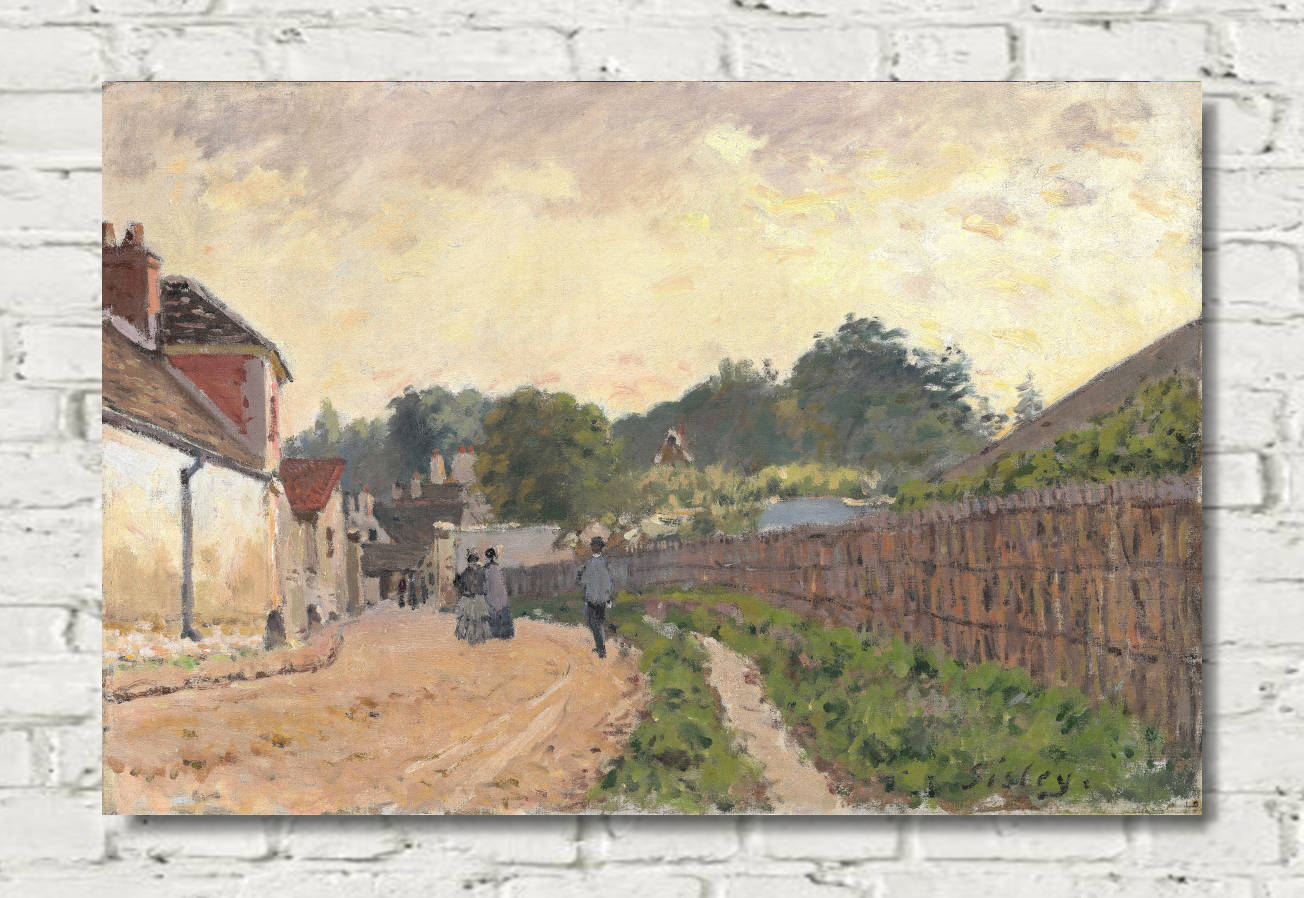 Alfred Sisley Print, Marly-le-Roi (c. 1875)