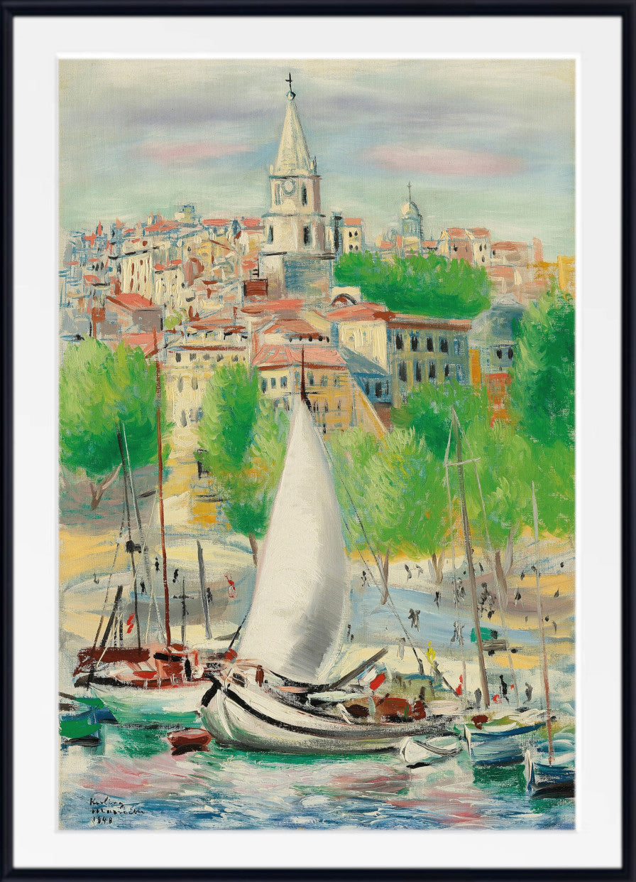Marseille (1948) by Moise Kisling