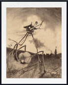 War of the Worlds Illustration, Martians on the Move, Henrique Alvim Corrêa