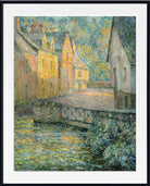 Henri Le Sidaner Fine Art Print, Matin doré