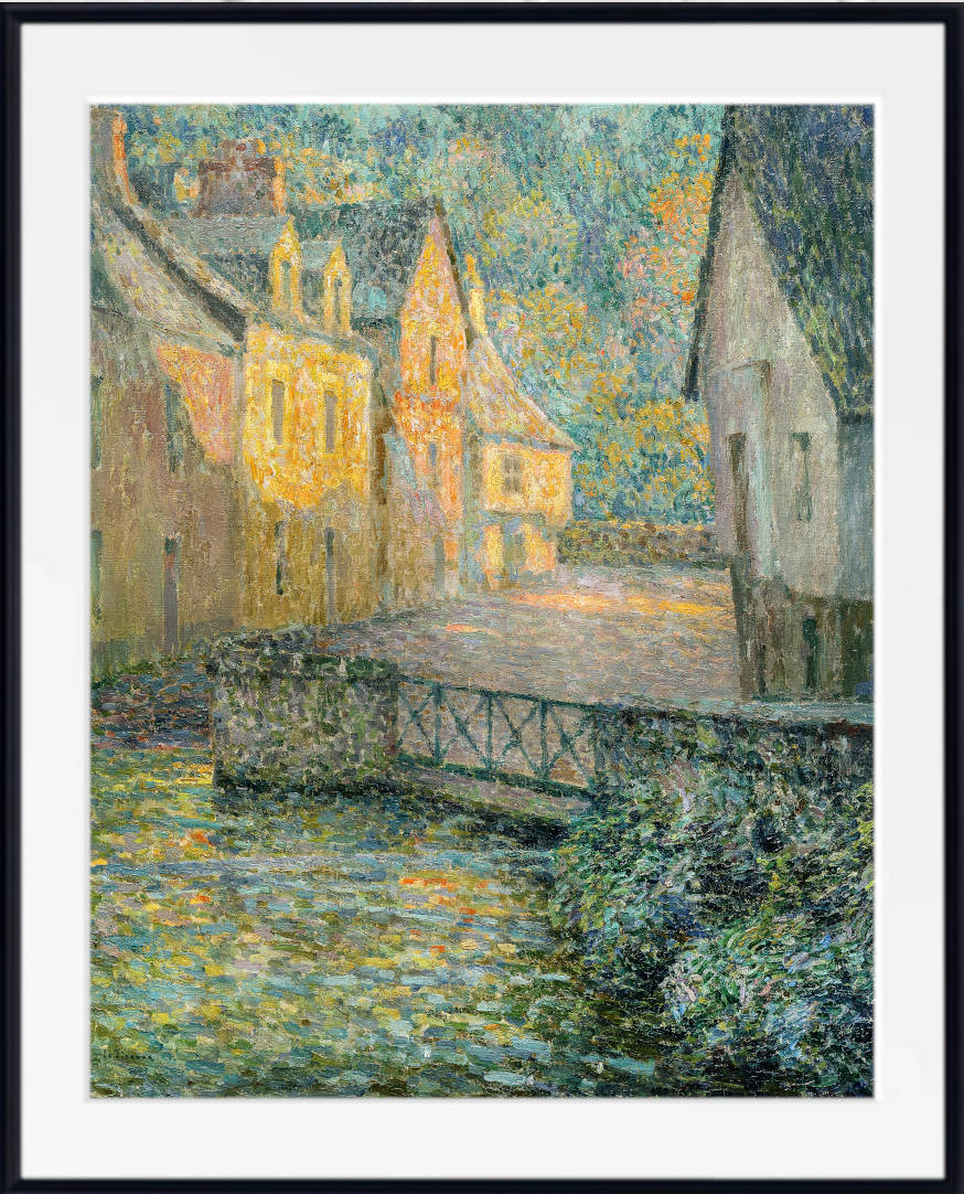 Henri Le Sidaner Fine Art Print, Matin doré – GalleryThane