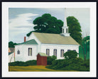 George Ault Fine Art Print, Methodist Church, Woodstock, New York