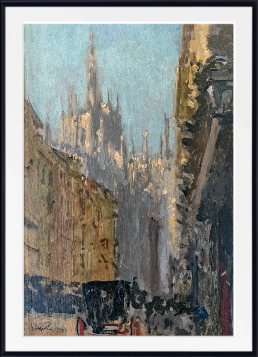 Walter Sickert Post-Impressionist Fine Art Print : Milan Cathedral