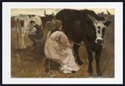 Winslow Homer Fine Art Print :  Milking