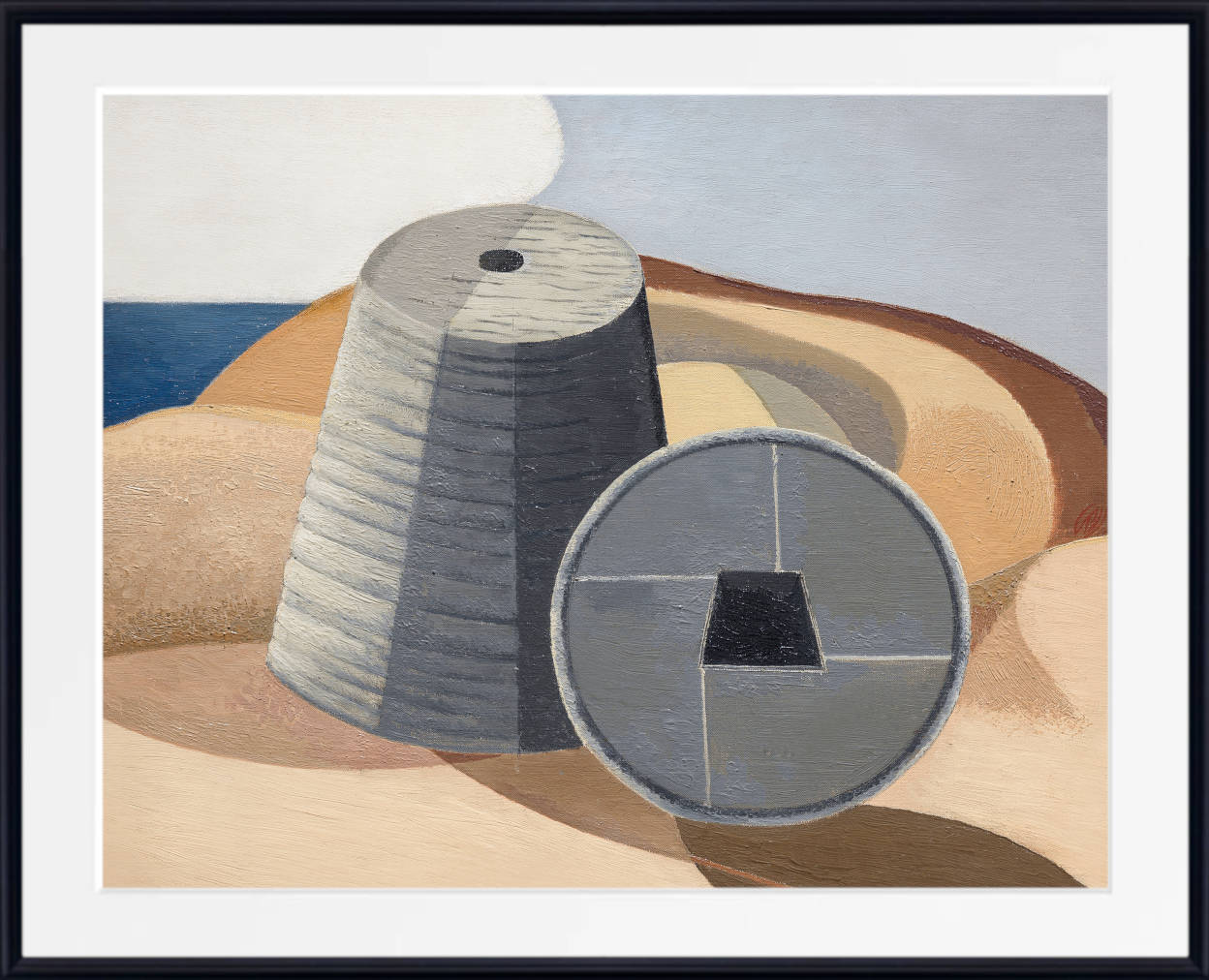 Paul Nash Fine Art Print, Mineral Objects