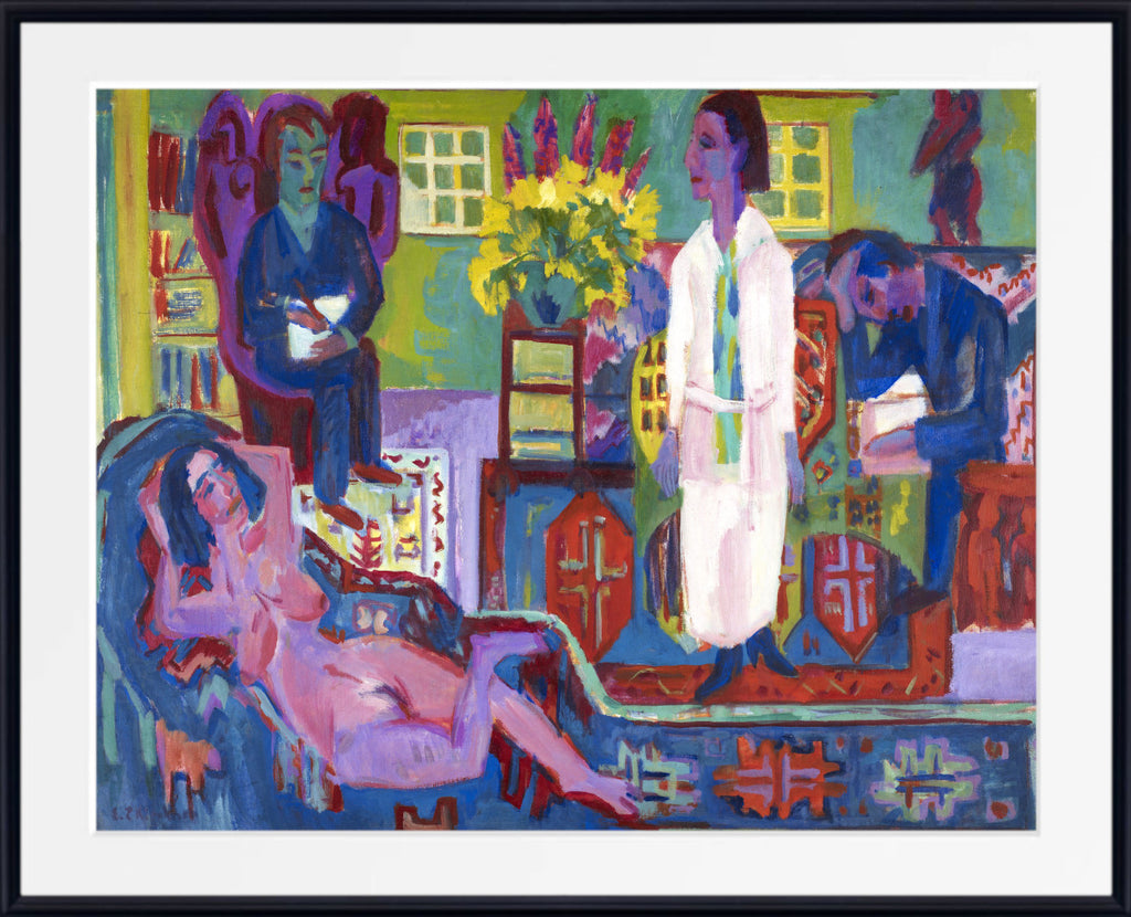 Modern Bohemia (1924) by Ernst Ludwig Kirchner