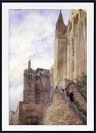 Cass Gilbert Print, Mont Saint Michel, France (1906)