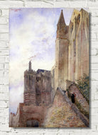 Cass Gilbert Print, Mont Saint Michel, France (1906)