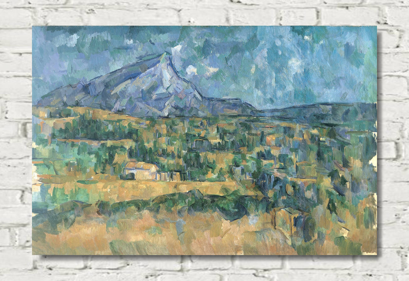 Paul Cézanne Print, Mont Sainte-Victoire (1902)