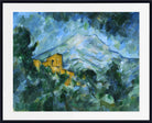 Paul Cézanne Print, Mont Sainte-Victoire and Château Noir