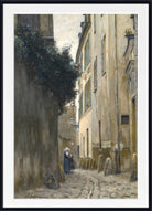 Stanislas Lepine Print, Montmartre. Rue Saint-Vincent (1875)