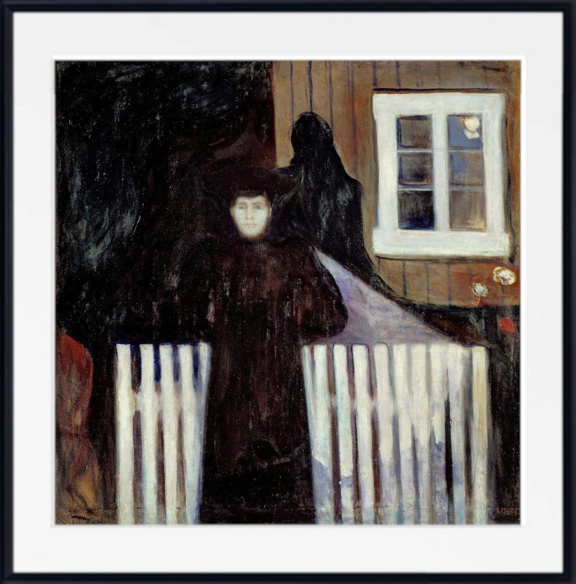 絵画(moonlight ) ArtThat HD: Edvard Munch, Moonlight, 1895 – ArtThat