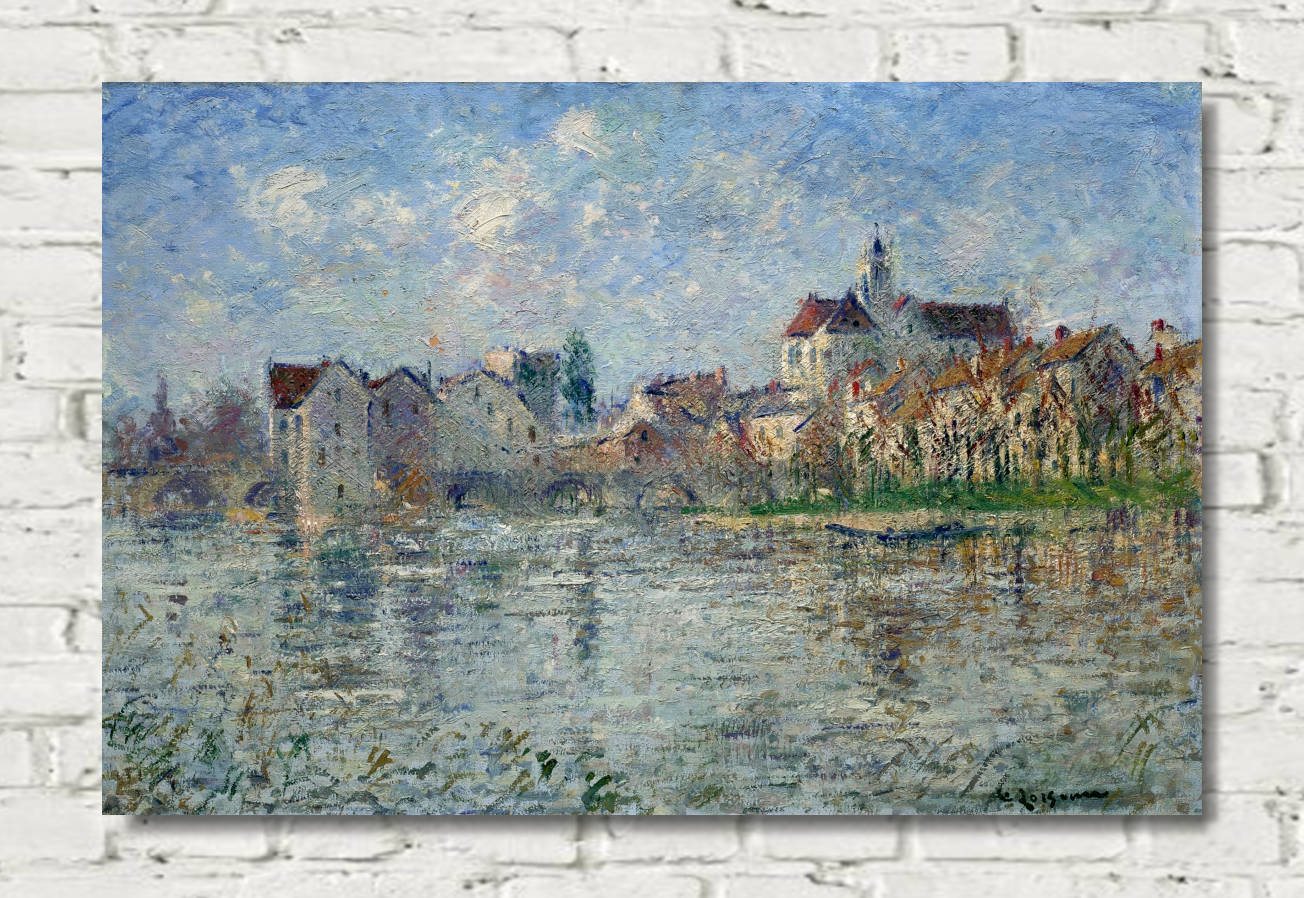 Gustave Loiseau Print, Moret-sur-Loing (1932)